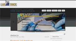 Desktop Screenshot of labtrack.com